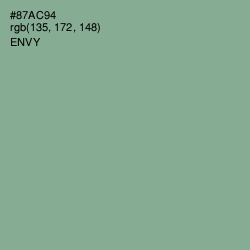 #87AC94 - Envy Color Image