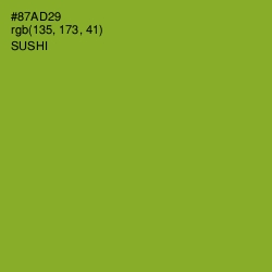 #87AD29 - Sushi Color Image