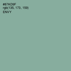#87AD9F - Envy Color Image
