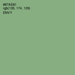 #87AE81 - Envy Color Image