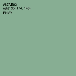 #87AE92 - Envy Color Image