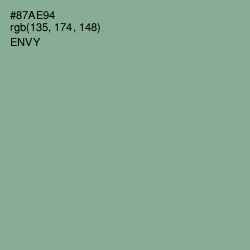 #87AE94 - Envy Color Image