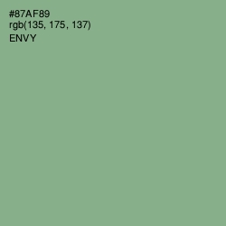 #87AF89 - Envy Color Image