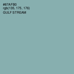#87AFB0 - Gulf Stream Color Image