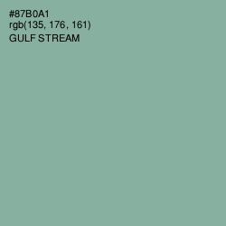 #87B0A1 - Gulf Stream Color Image