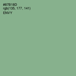 #87B18D - Envy Color Image