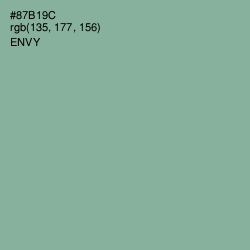 #87B19C - Envy Color Image