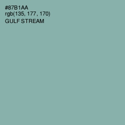 #87B1AA - Gulf Stream Color Image