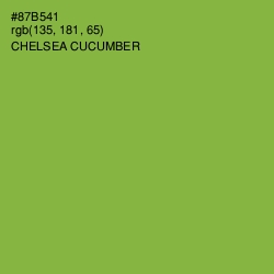 #87B541 - Chelsea Cucumber Color Image