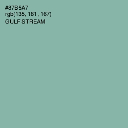 #87B5A7 - Gulf Stream Color Image