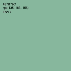#87B79C - Envy Color Image