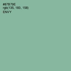 #87B79E - Envy Color Image