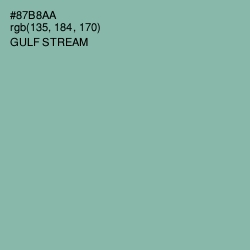 #87B8AA - Gulf Stream Color Image