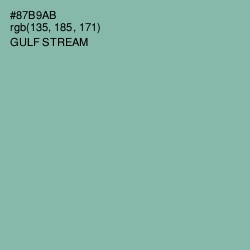 #87B9AB - Gulf Stream Color Image