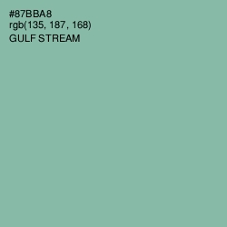 #87BBA8 - Gulf Stream Color Image