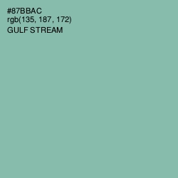 #87BBAC - Gulf Stream Color Image