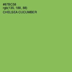 #87BC58 - Chelsea Cucumber Color Image