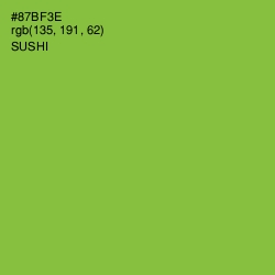 #87BF3E - Sushi Color Image