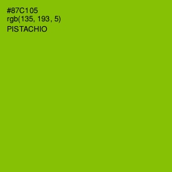 #87C105 - Pistachio Color Image
