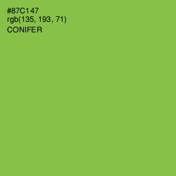 #87C147 - Conifer Color Image