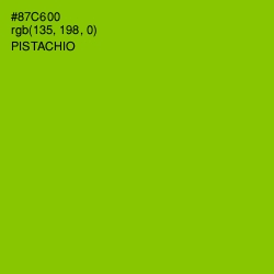 #87C600 - Pistachio Color Image