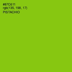 #87C611 - Pistachio Color Image