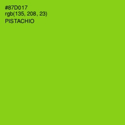 #87D017 - Pistachio Color Image