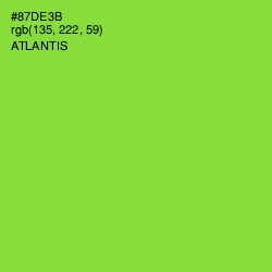 #87DE3B - Atlantis Color Image