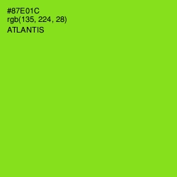 #87E01C - Atlantis Color Image