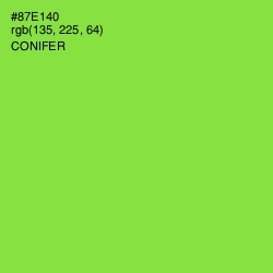 #87E140 - Conifer Color Image