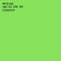 #87E45A - Conifer Color Image