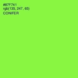 #87F741 - Conifer Color Image