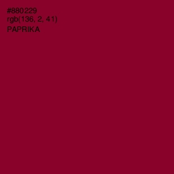 #880229 - Paprika Color Image