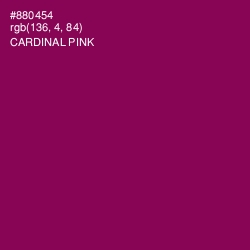 #880454 - Cardinal Pink Color Image