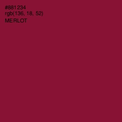 #881234 - Merlot Color Image