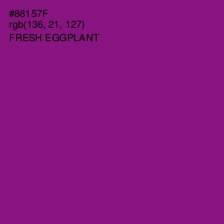 #88157F - Fresh Eggplant Color Image