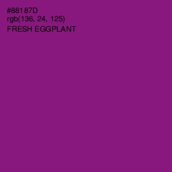 #88187D - Fresh Eggplant Color Image