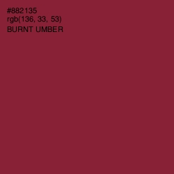 #882135 - Burnt Umber Color Image