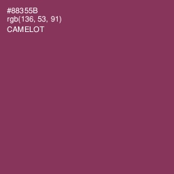 #88355B - Camelot Color Image