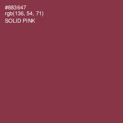 #883647 - Solid Pink Color Image