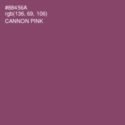 #88456A - Cannon Pink Color Image