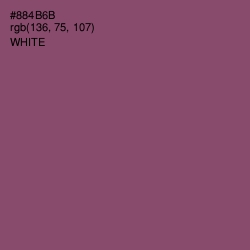 #884B6B - Cannon Pink Color Image