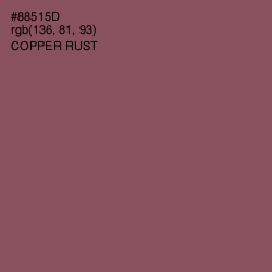 #88515D - Copper Rust Color Image