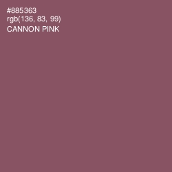 #885363 - Cannon Pink Color Image