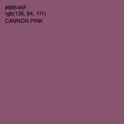 #88546F - Cannon Pink Color Image