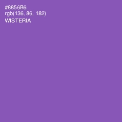 #8856B6 - Wisteria Color Image