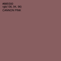 #885E60 - Cannon Pink Color Image