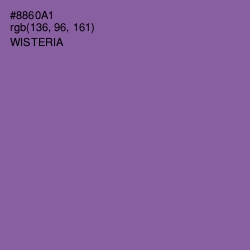 #8860A1 - Wisteria Color Image