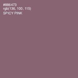 #886473 - Spicy Pink Color Image