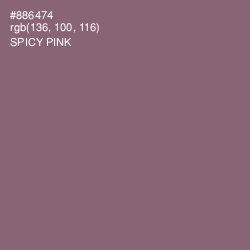 #886474 - Spicy Pink Color Image